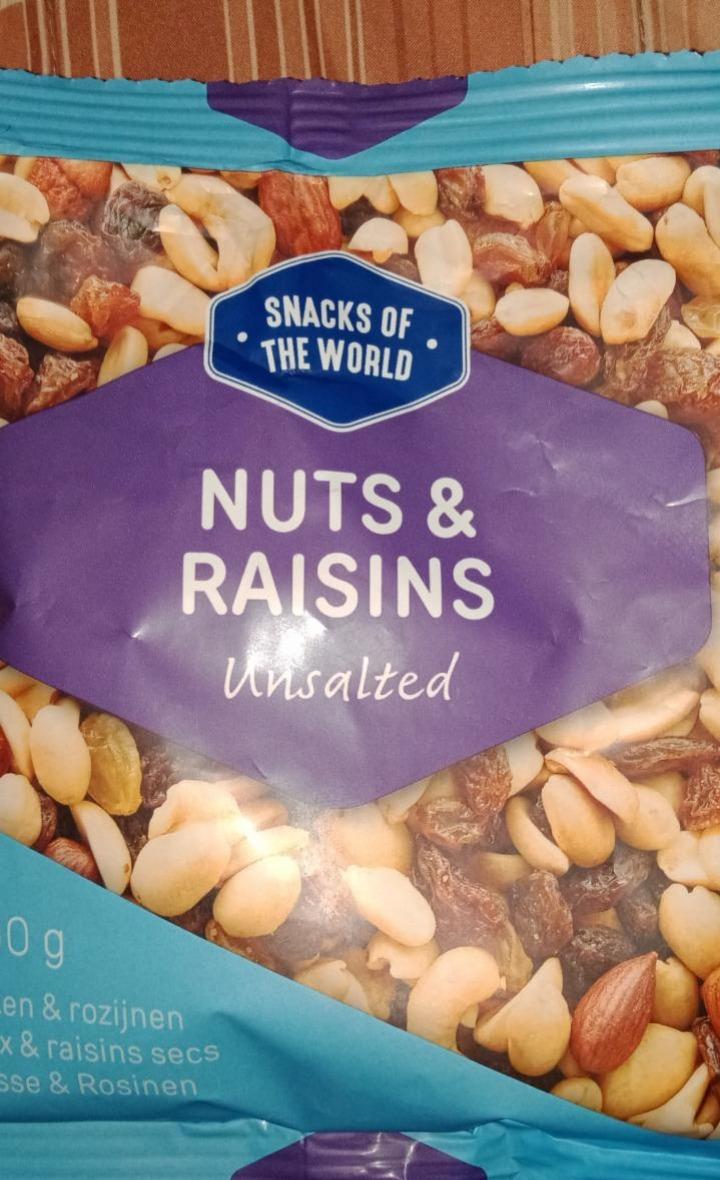 Zdjęcia - Nuts & Raisins unsalted Snacks of the world