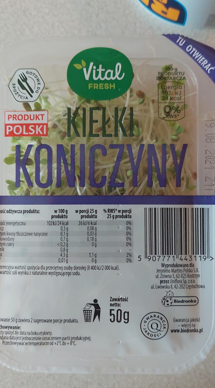 Zdjęcia - kiełki koniczyny vital fresh