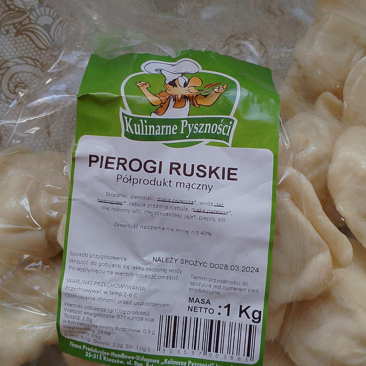 Zdjęcia - Pierogi ruskie Kulinarne pyszności