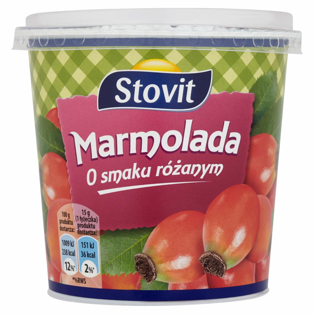 Zdjęcia - Stovit Marmolada o smaku różanym 470 g