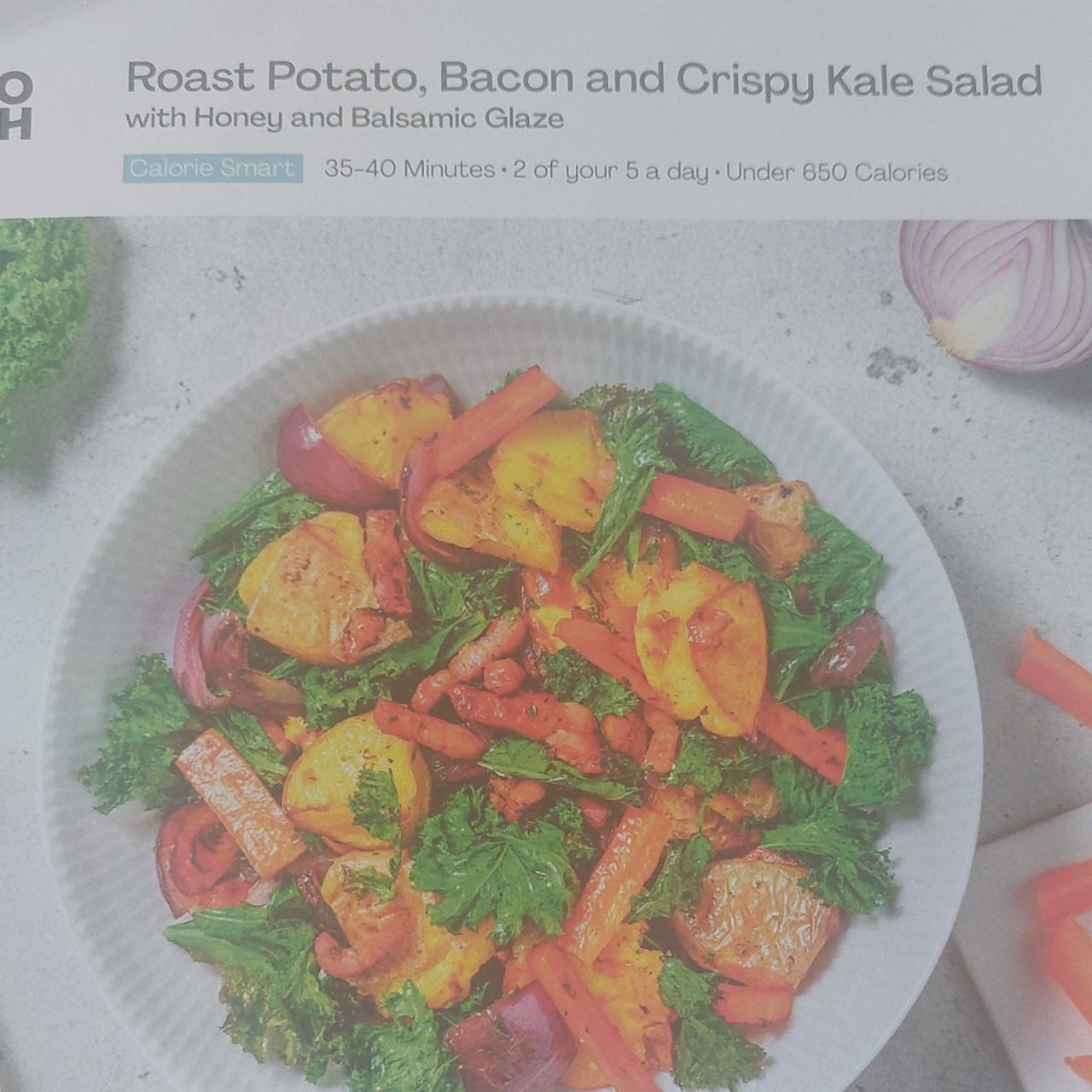 Zdjęcia - Roast potato bacon and crispy kale salad Hello Fresh