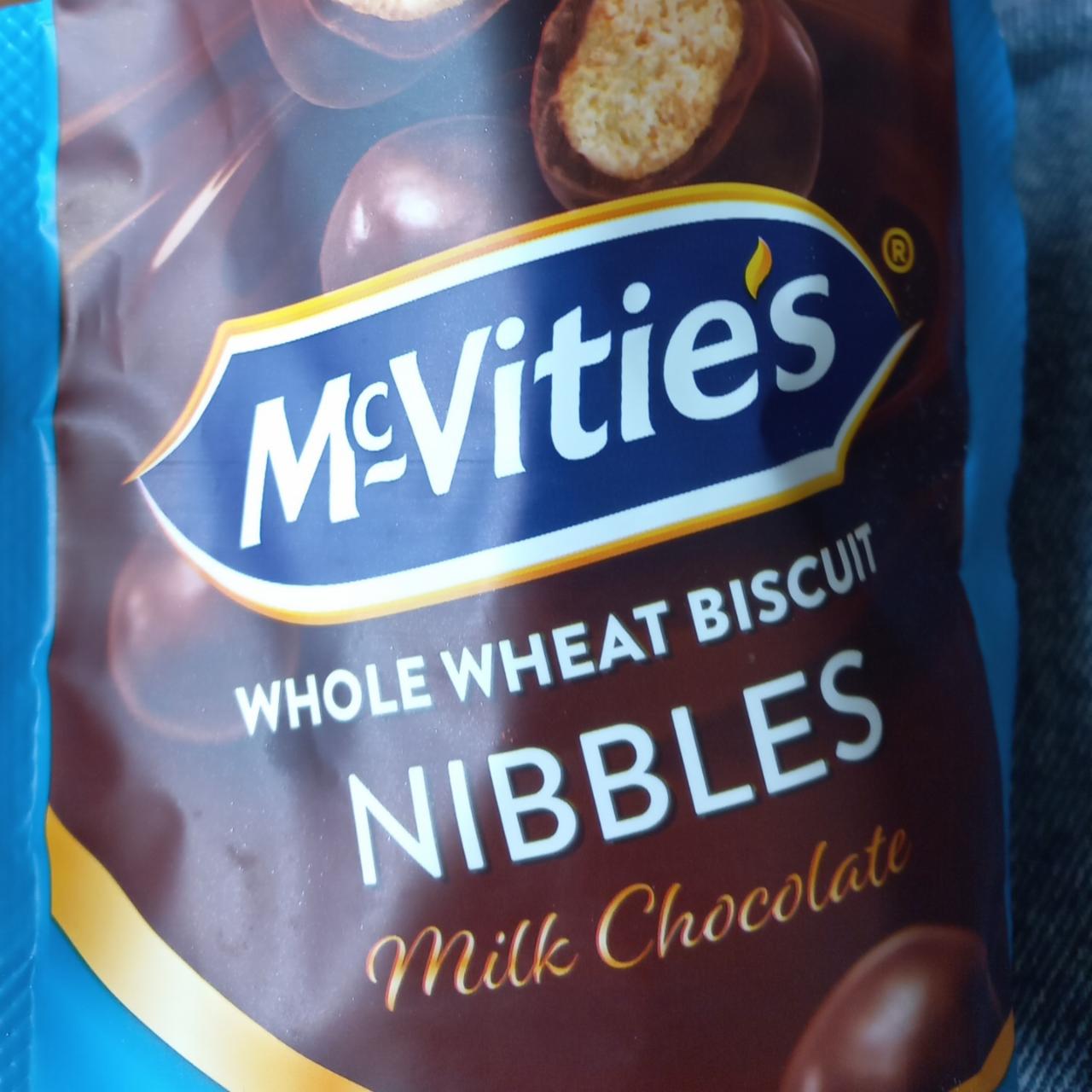 Zdjęcia - Whole wheat biscuit nibbles milk chocolate McVities