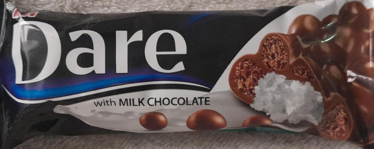 Zdjęcia - Eti Dare Baton kokosowy w czekoladzie mlecznej 28 g