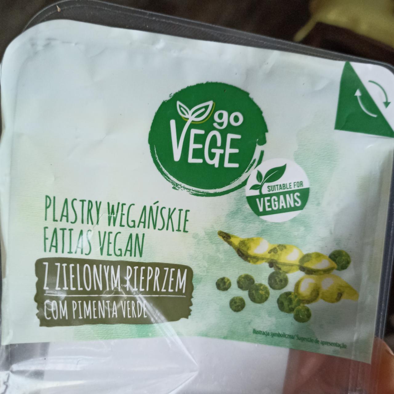 Zdjęcia - Plastry wegańskie z zielonym pieprzem go Vege