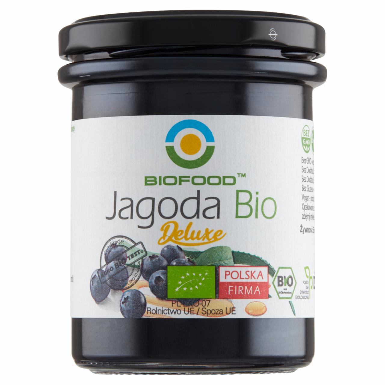 Zdjęcia - BioFood Jagoda Bio Deluxe 240 g