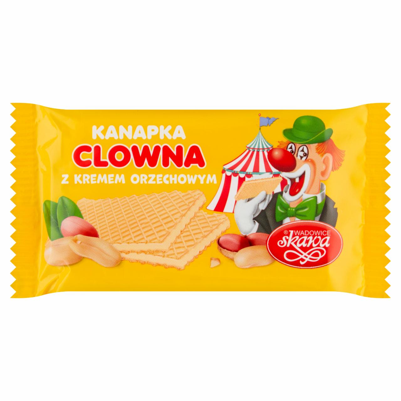 Zdjęcia - Wadowice Skawa Kanapka clowna z kremem orzechowym 26 g