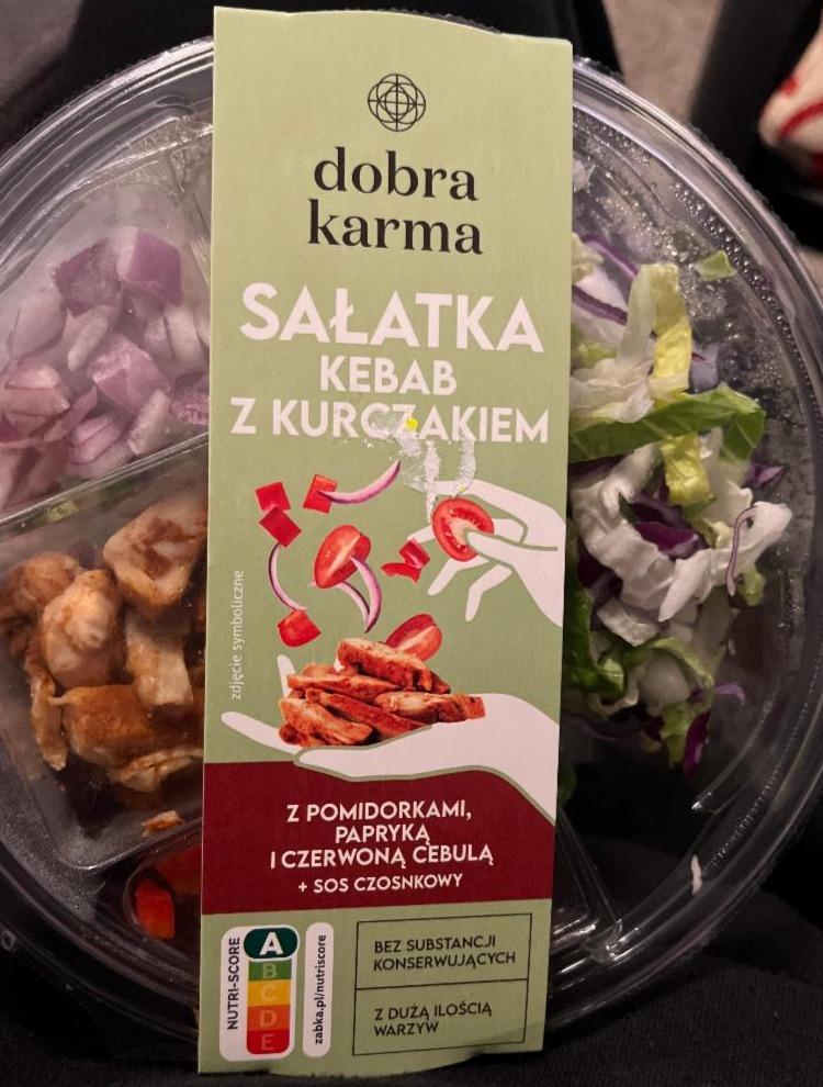 Zdjęcia - Sałatka Kebab z Kurczakiem dobra karma