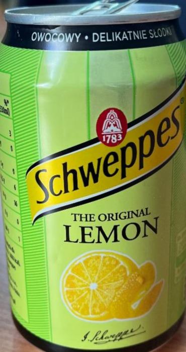 Zdjęcia - Schweppes Lemon Napój gazowany 330 ml