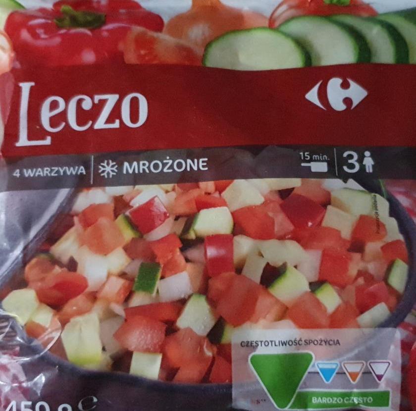 Zdjęcia - Leczo warzywa mrożone Carrefour