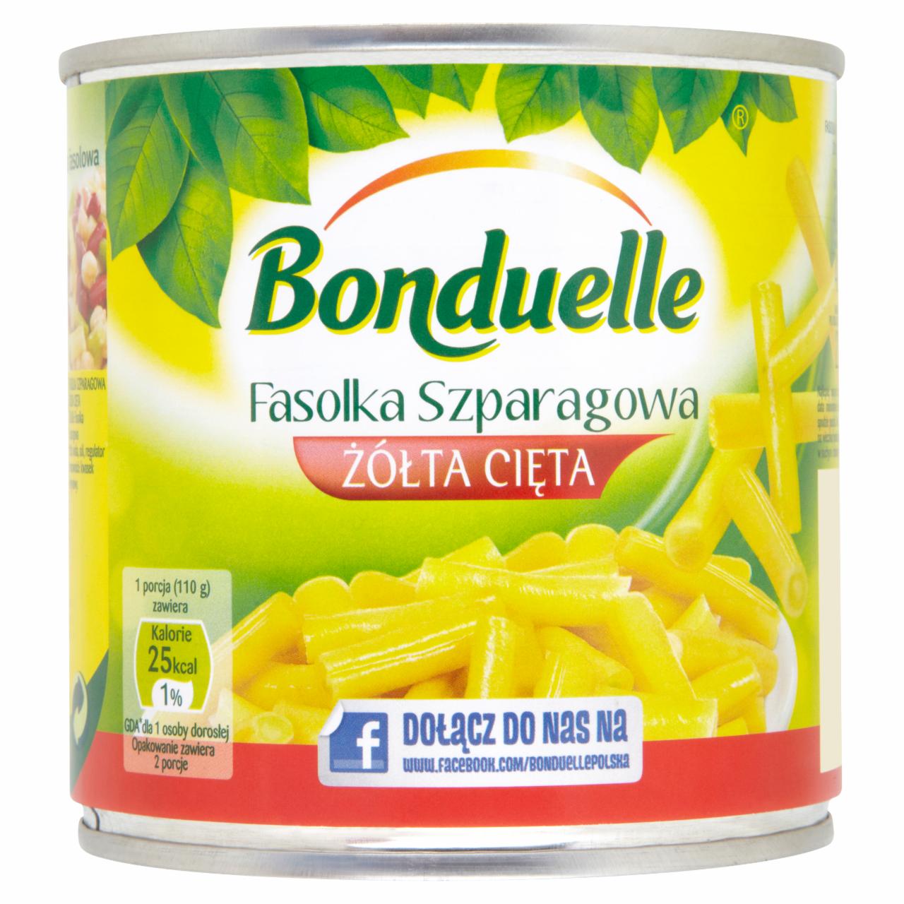 Zdjęcia - Bonduelle Fasolka szparagowa żółta cięta 400 g