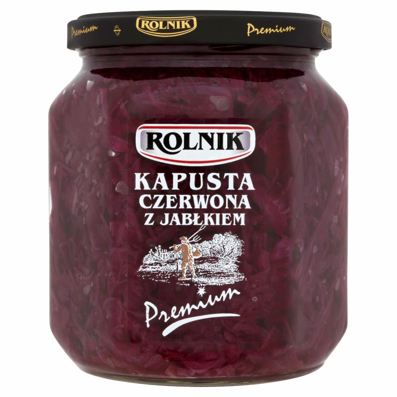 Zdjęcia - Rolnik Premium Kapusta czerwona z jabłkiem 540 g