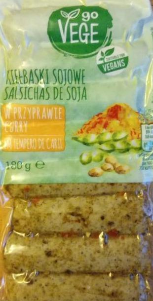 Zdjęcia - Kiełbaski sojowe w przyprawie curry Go Vege