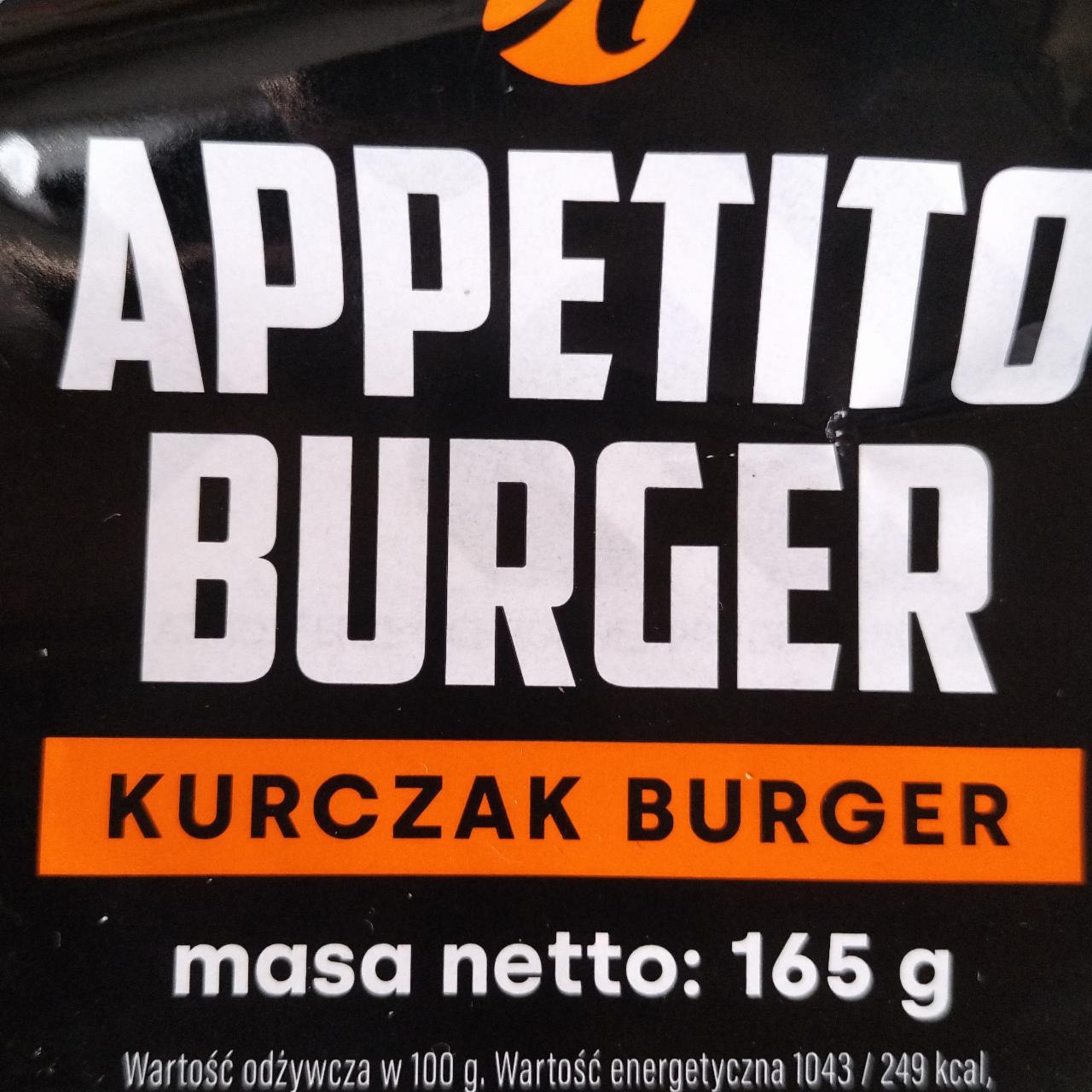 Zdjęcia - Kurczak burger Appetito Burger
