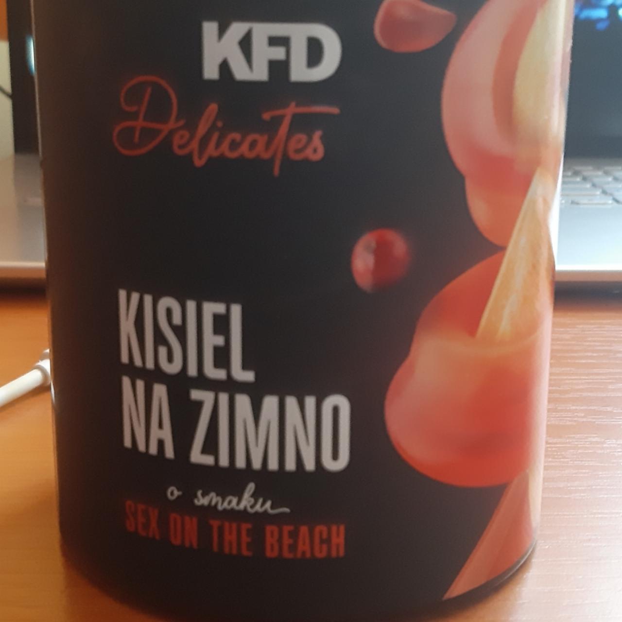 Zdjęcia - Kisiel na zimno o smaku Sex on the beach KFD