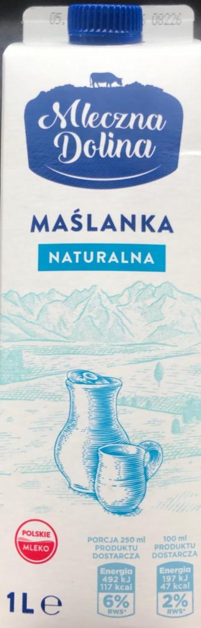 Zdjęcia - maślanka naturalna Mleczna Dolina