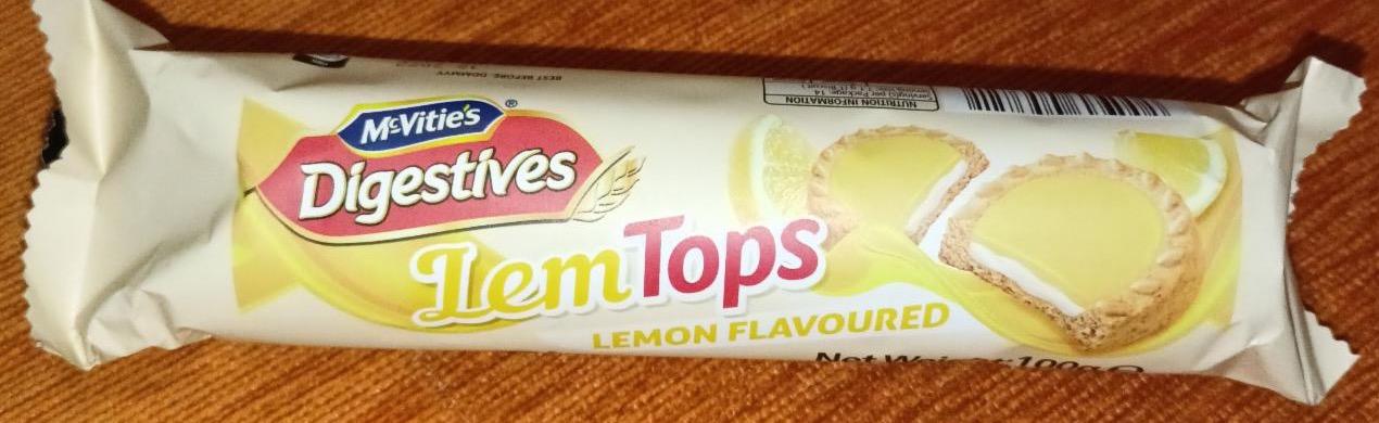 Zdjęcia - LemTops lemon flavoured McVitie’s Digestives