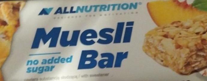 Zdjęcia - Allnutrition Muesli Bar Morela