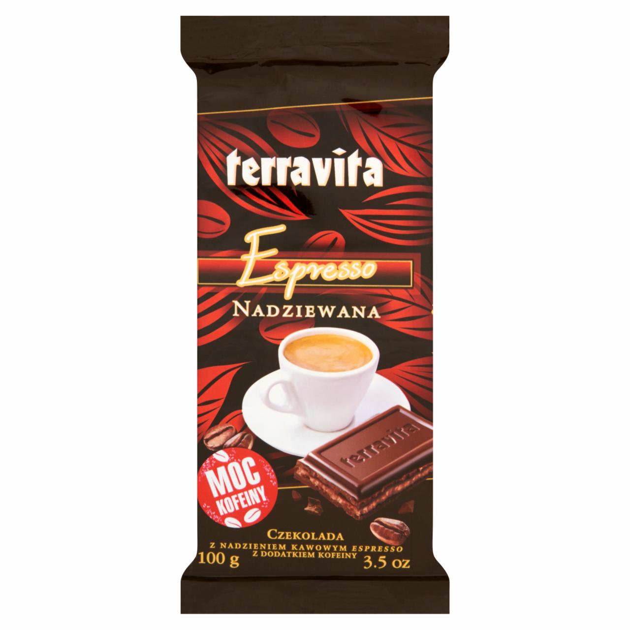 Zdjęcia - Terravita Espresso nadziewana Czekolada 100 g