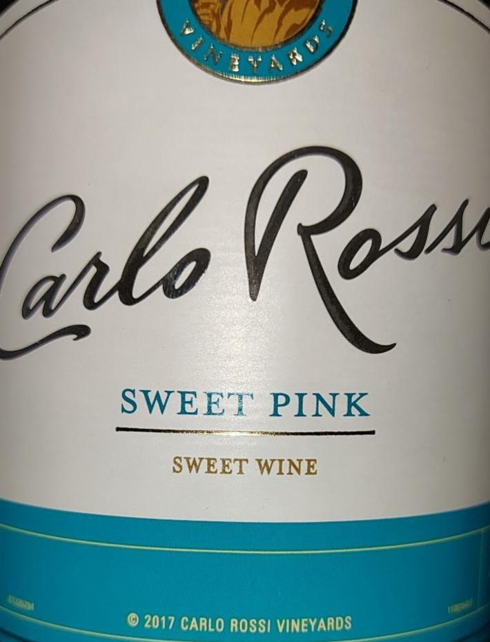 Zdjęcia - Wino sweet pink Carlo Rossi