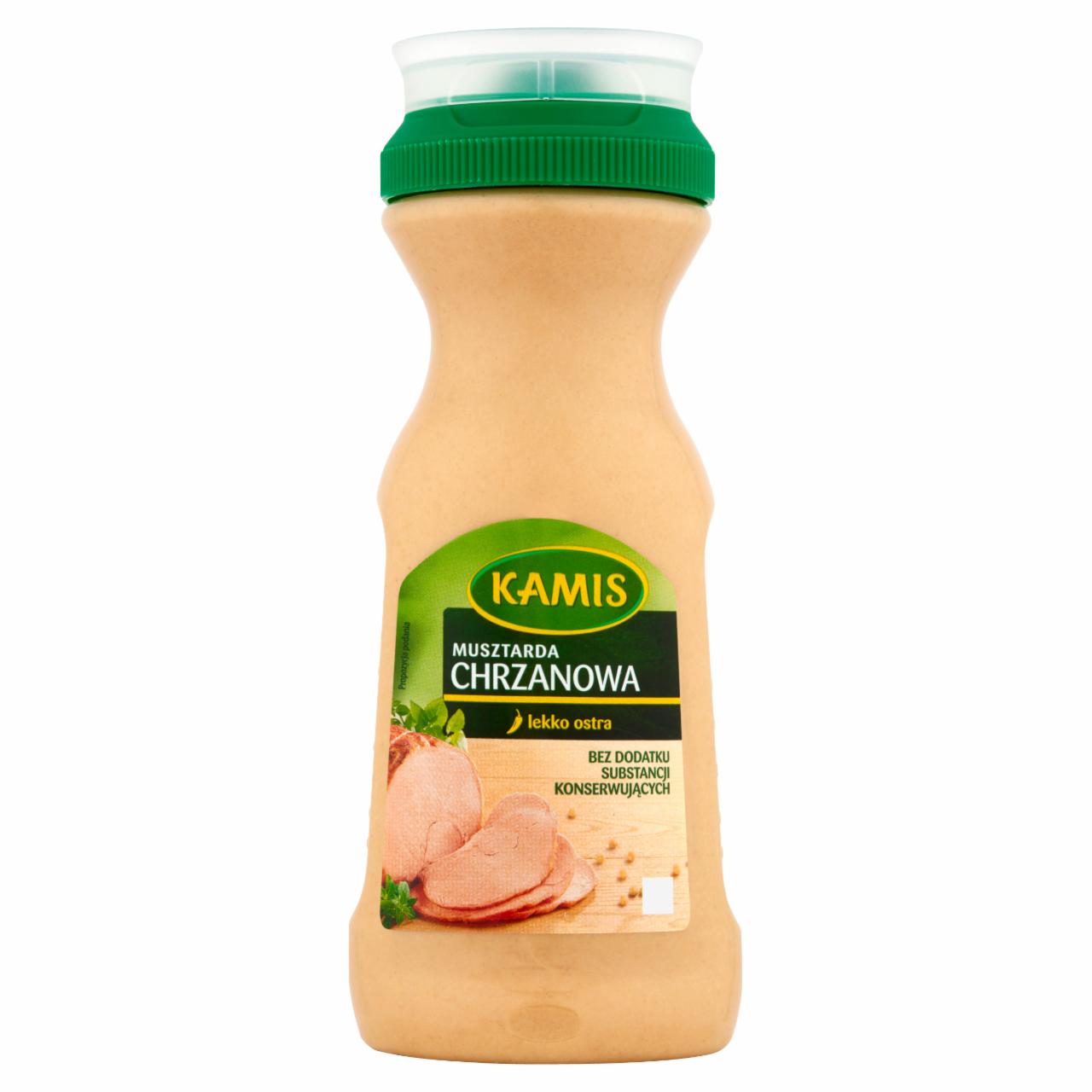 Zdjęcia - Kamis Musztarda chrzanowa 290 g