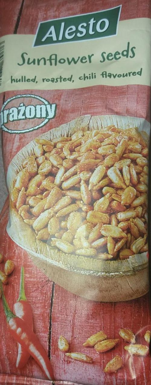 Zdjęcia - Sunflower seeds słonecznik prażony z chilli Alesto