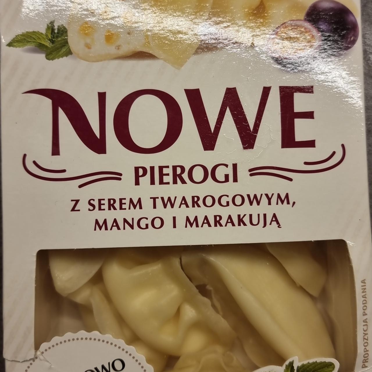 Zdjęcia - Pierogi z serem twarogowym mango i marakują Nowe