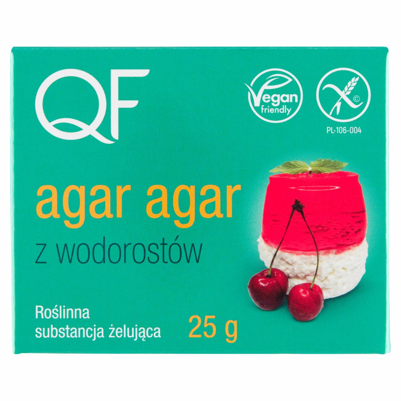 Zdjęcia - QF Roślinna substancja żelująca agar agar z wodorostów 25 g