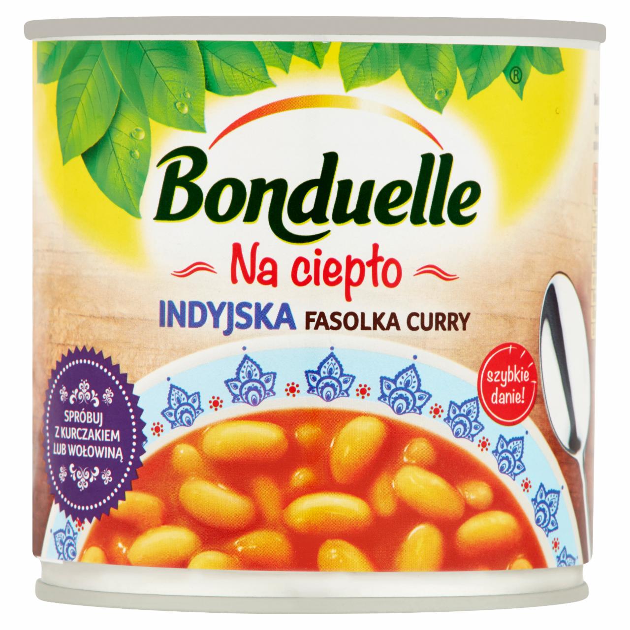 Zdjęcia - Bonduelle Danie na ciepło Indyjska fasolka curry 430 g