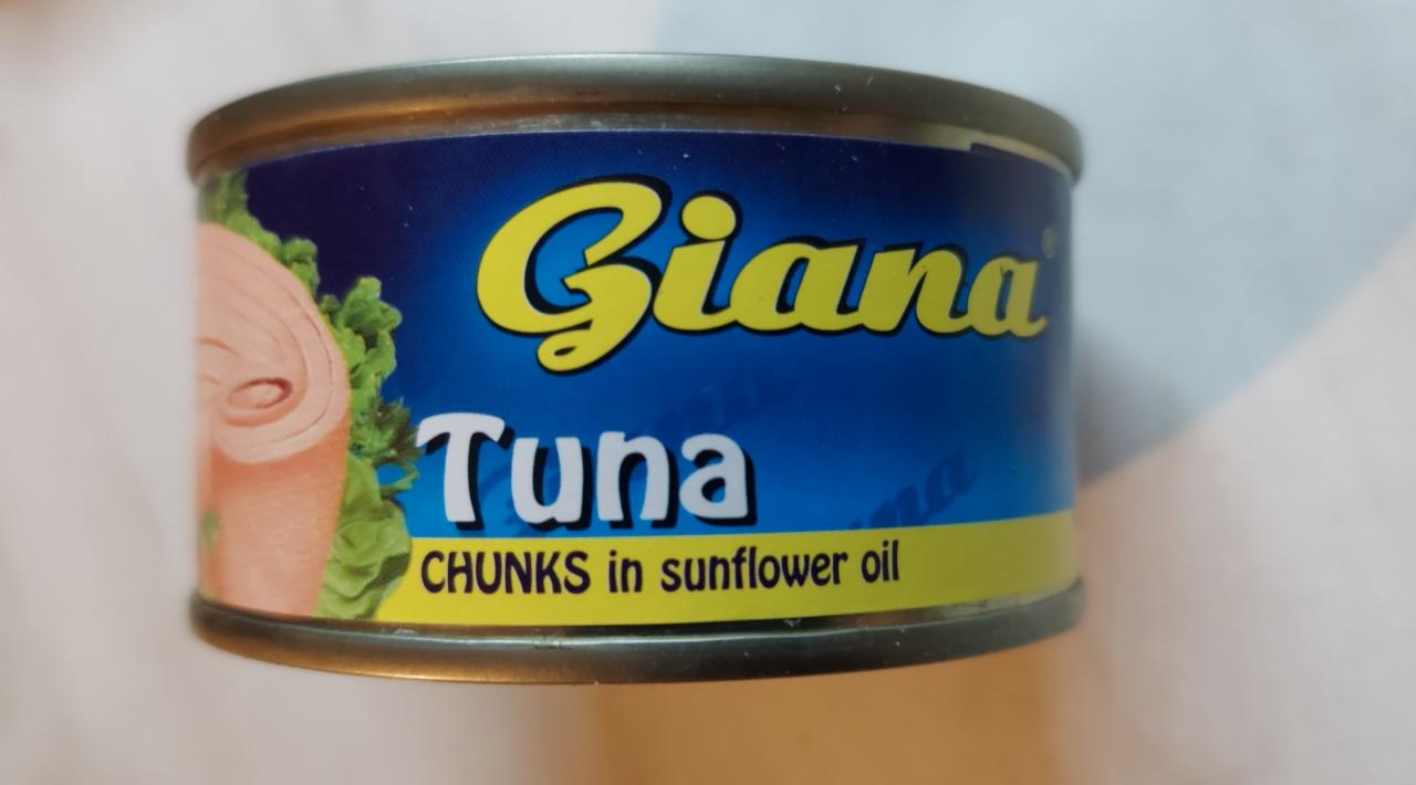 Zdjęcia - Tuńczyk w oleju słonecznikowym Giana