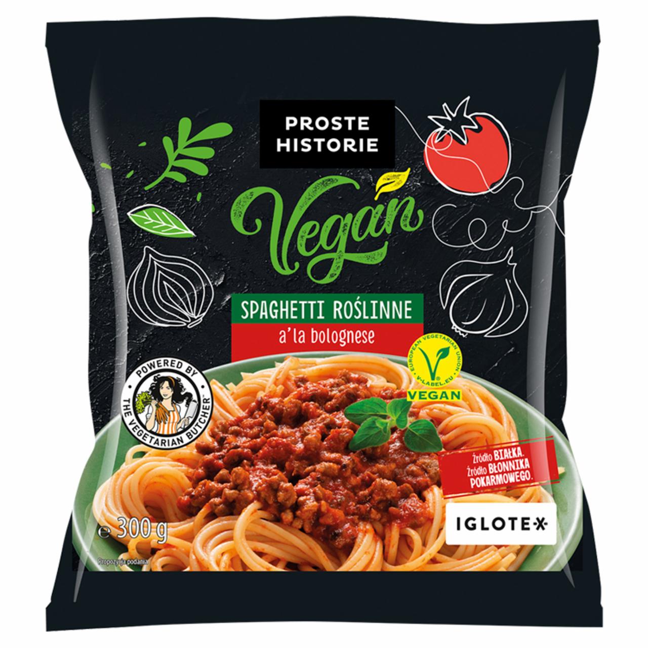 Zdjęcia - Vegan Spaghetti roślinne a'la bolognese 300 g Proste Historie