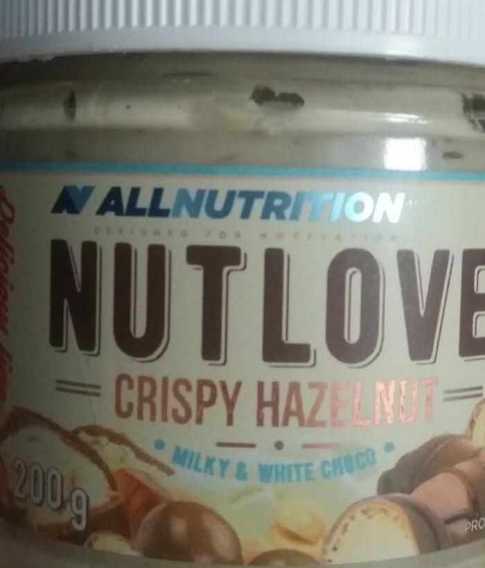 Zdjęcia - nutlove crispy Hazelnut Allnutrition