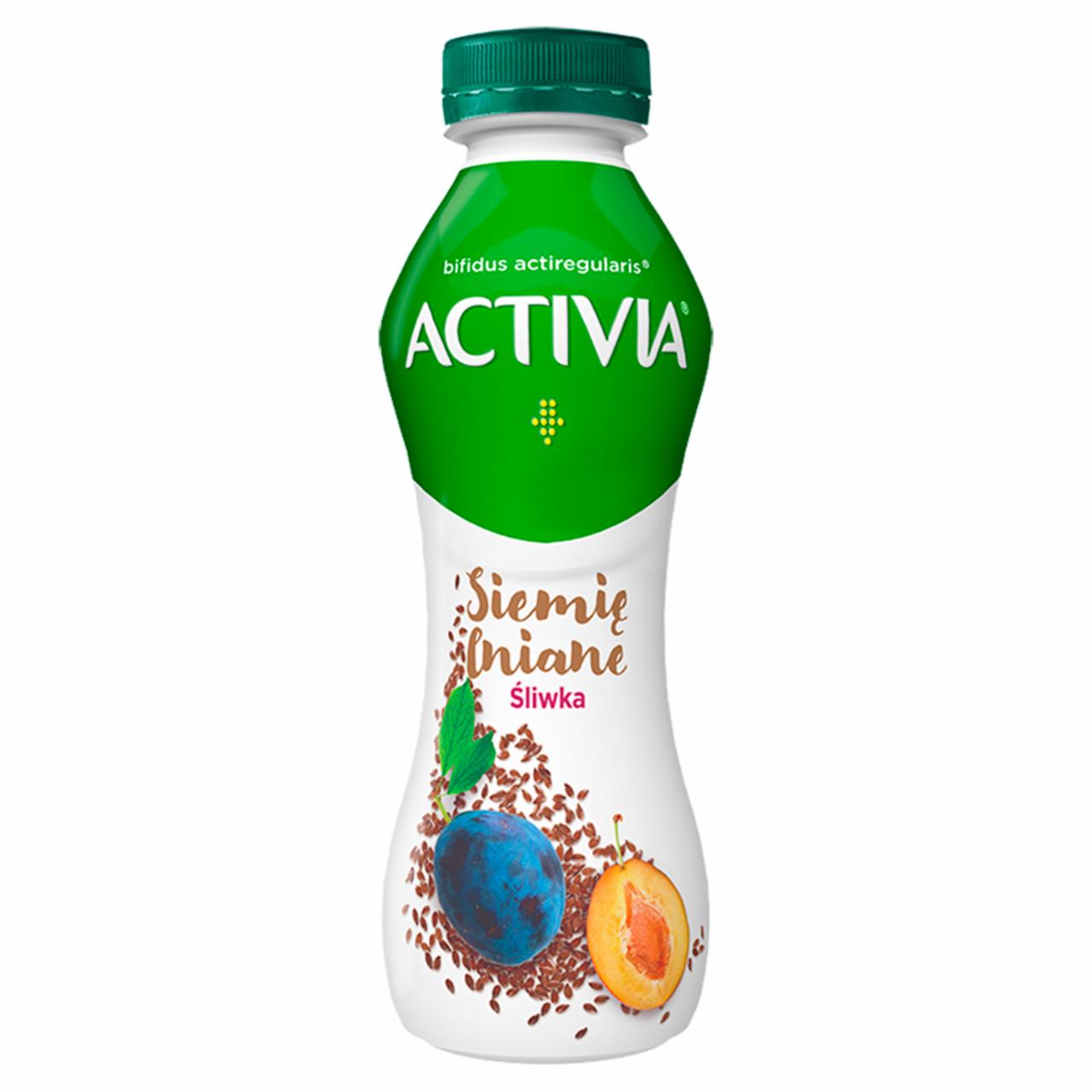 Zdjęcia - Activia Jogurt siemię lniane śliwka 280 g