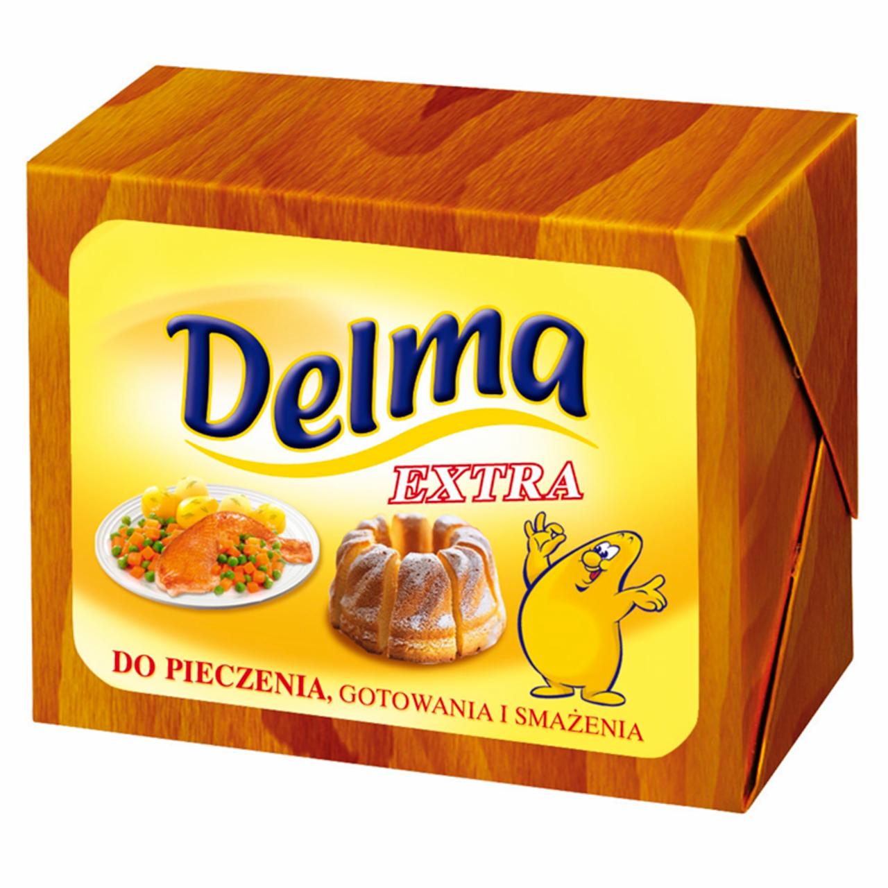 Zdjęcia - Delma Extra do pieczenia gotowania i smażenia Tłuszcz roślinny 250 g