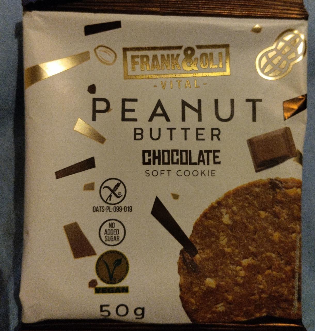 Zdjęcia - Peanut butter chocolate soft cookie Frank & Oli