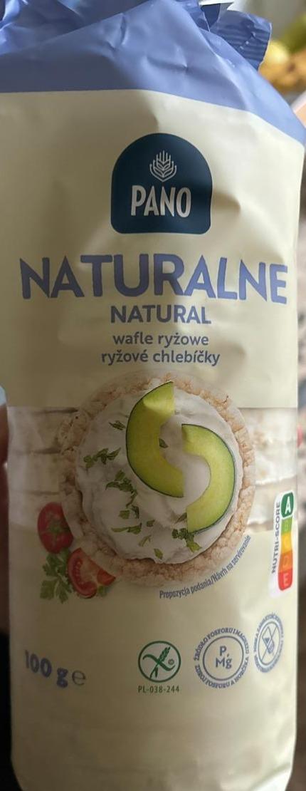 Zdjęcia - Wafle ryżowe naturalne z ryżu brązowego Pano