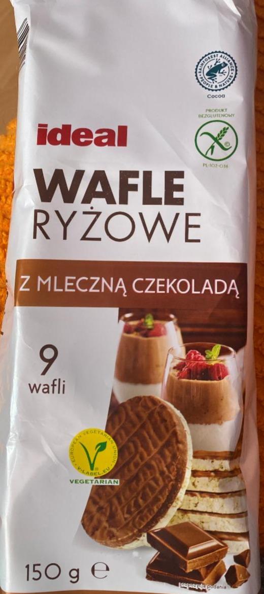 Zdjęcia - wafle ryżowe z mleczną czekoladą Ideal