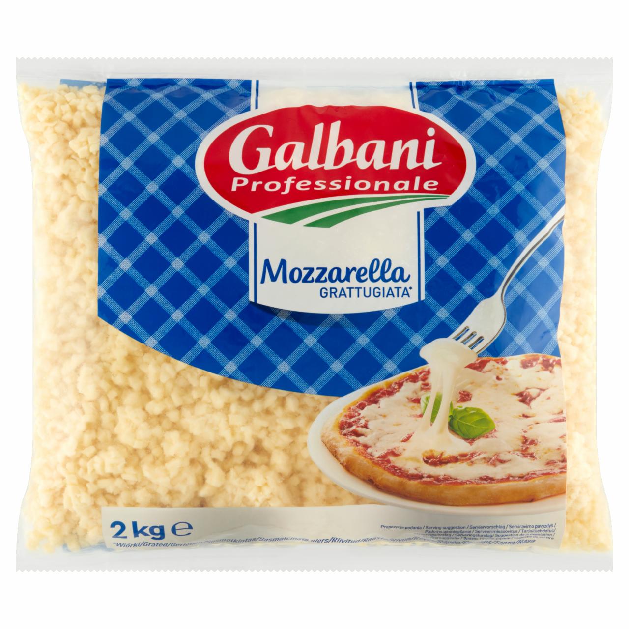 Zdjęcia - Galbani Professionale Ser mozzarella wiórki 2 kg