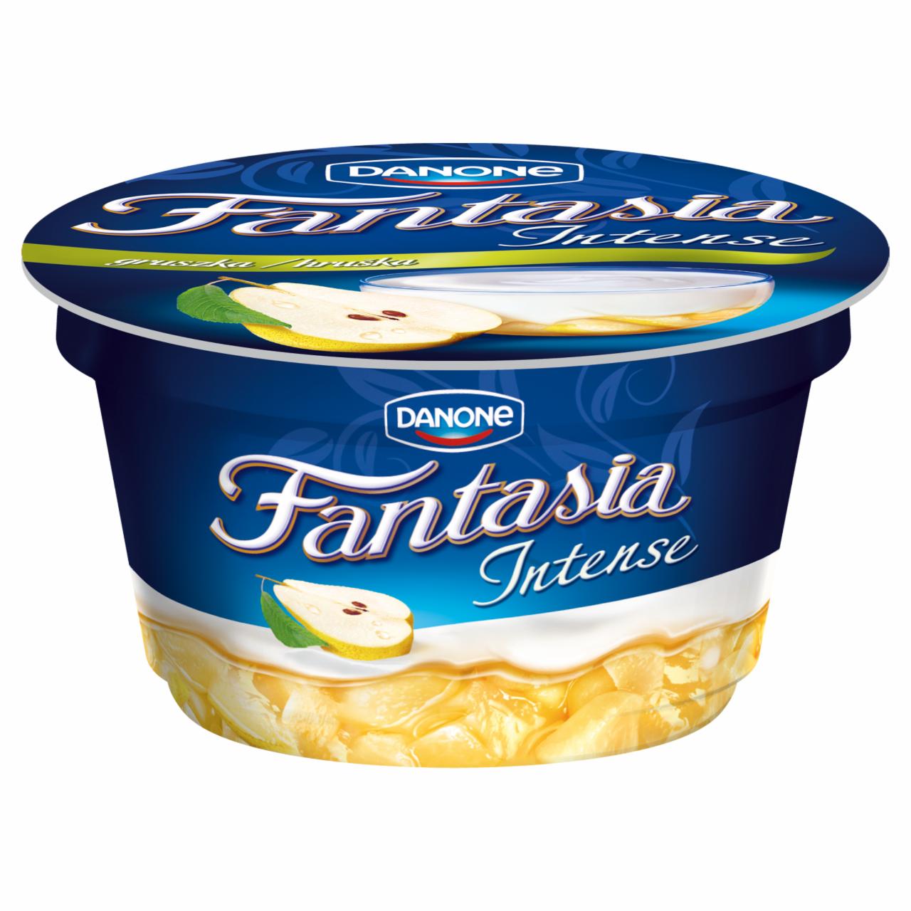 Zdjęcia - Danone Fantasia Intense Jogurt z gruszkami 140 g