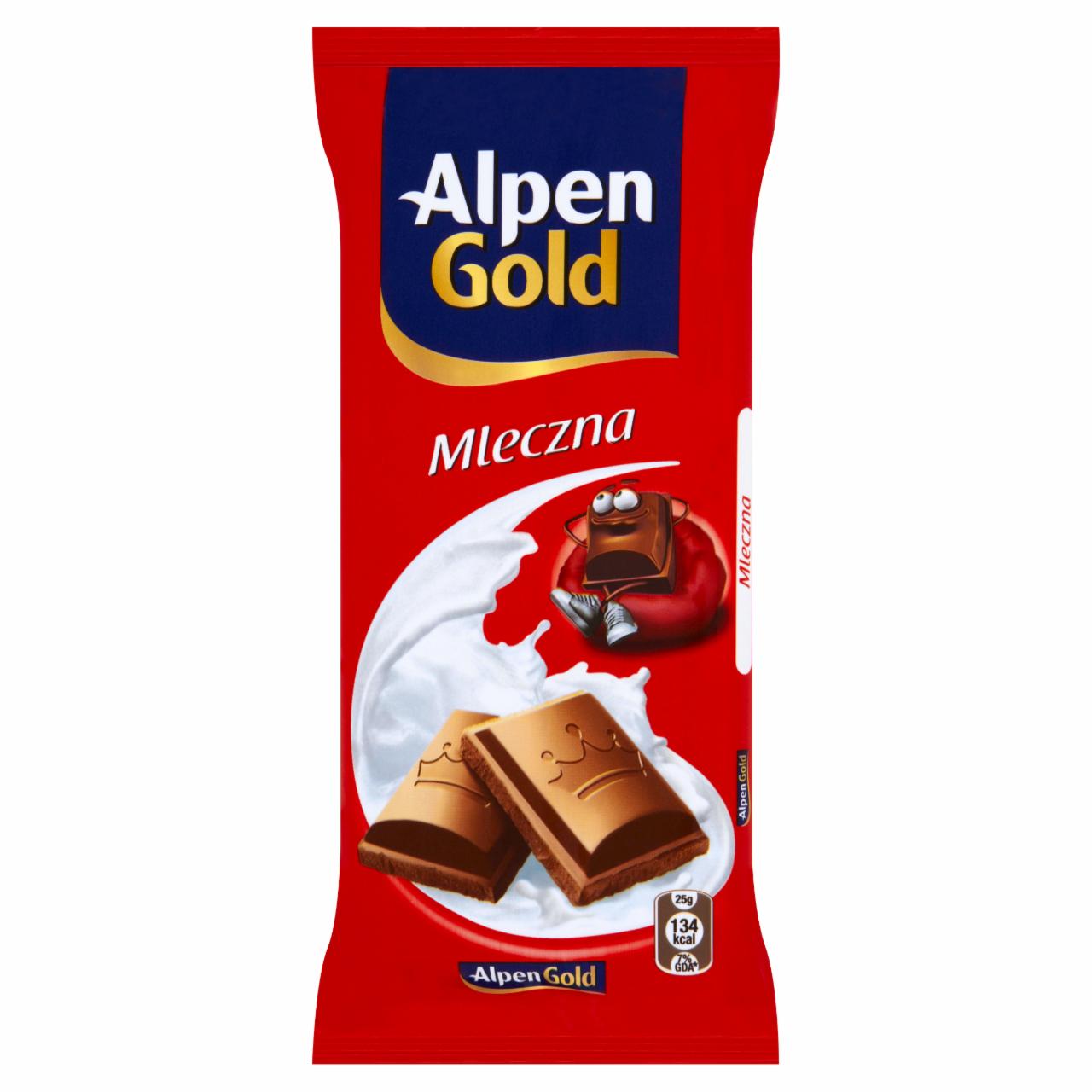 Zdjęcia - Alpen Gold Mleczna Czekolada 100 g