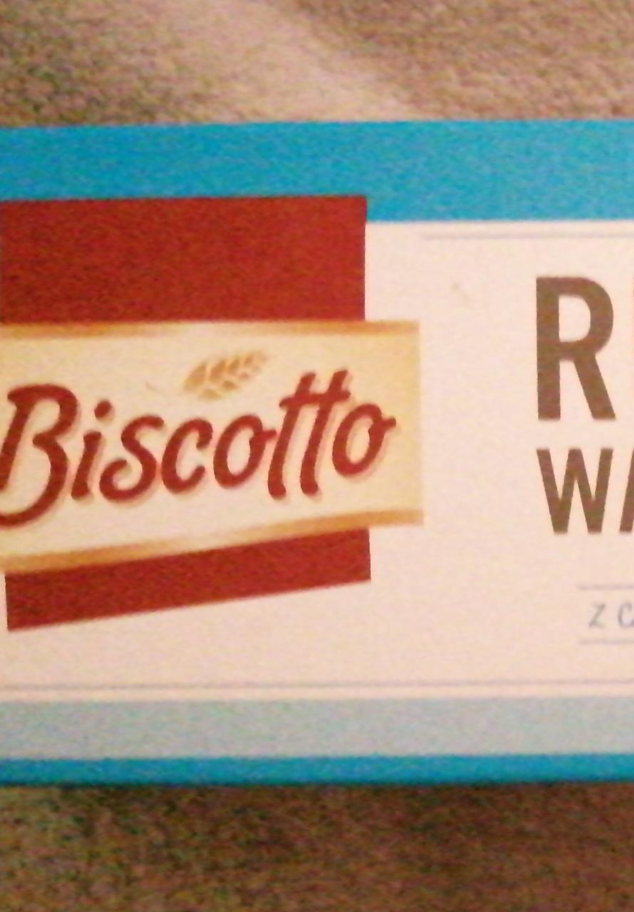 Zdjęcia - Rurki waflowe z czekoladą Biscotto
