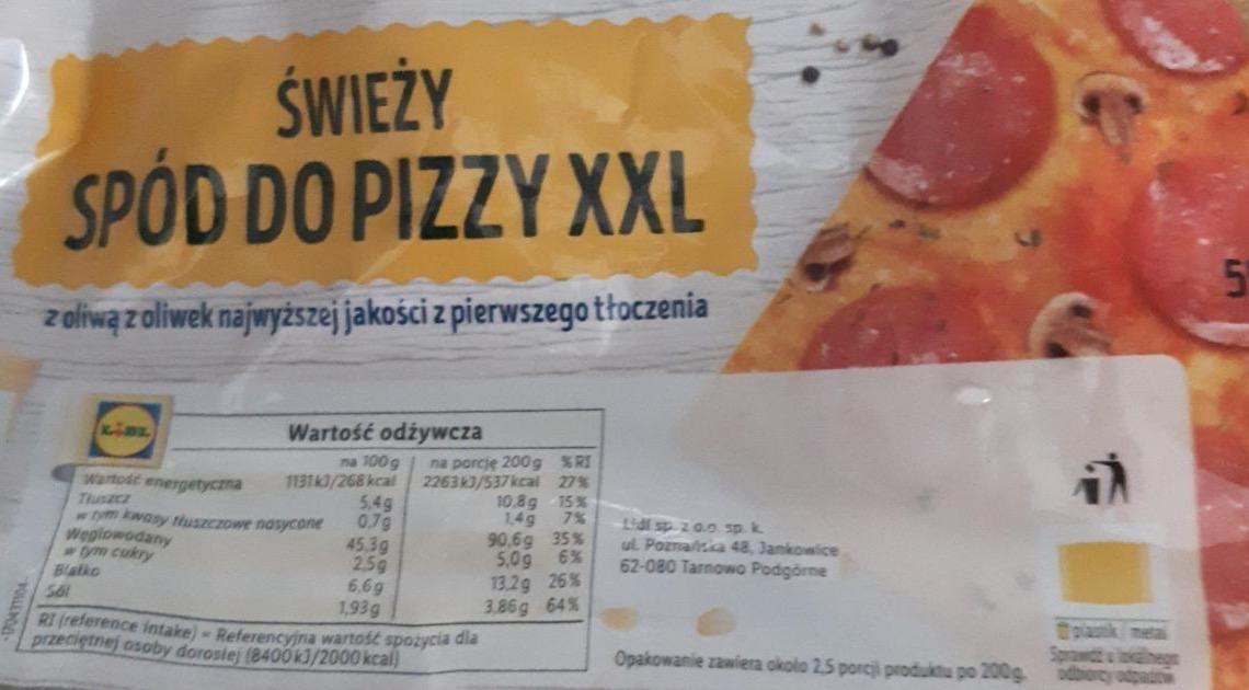 Zdjęcia - Świeży spód do pizzy xxl Lidl