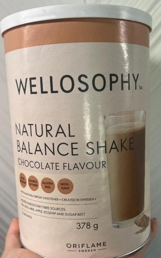 Zdjęcia - Natural balance shake chocolate flavour Wellosophy