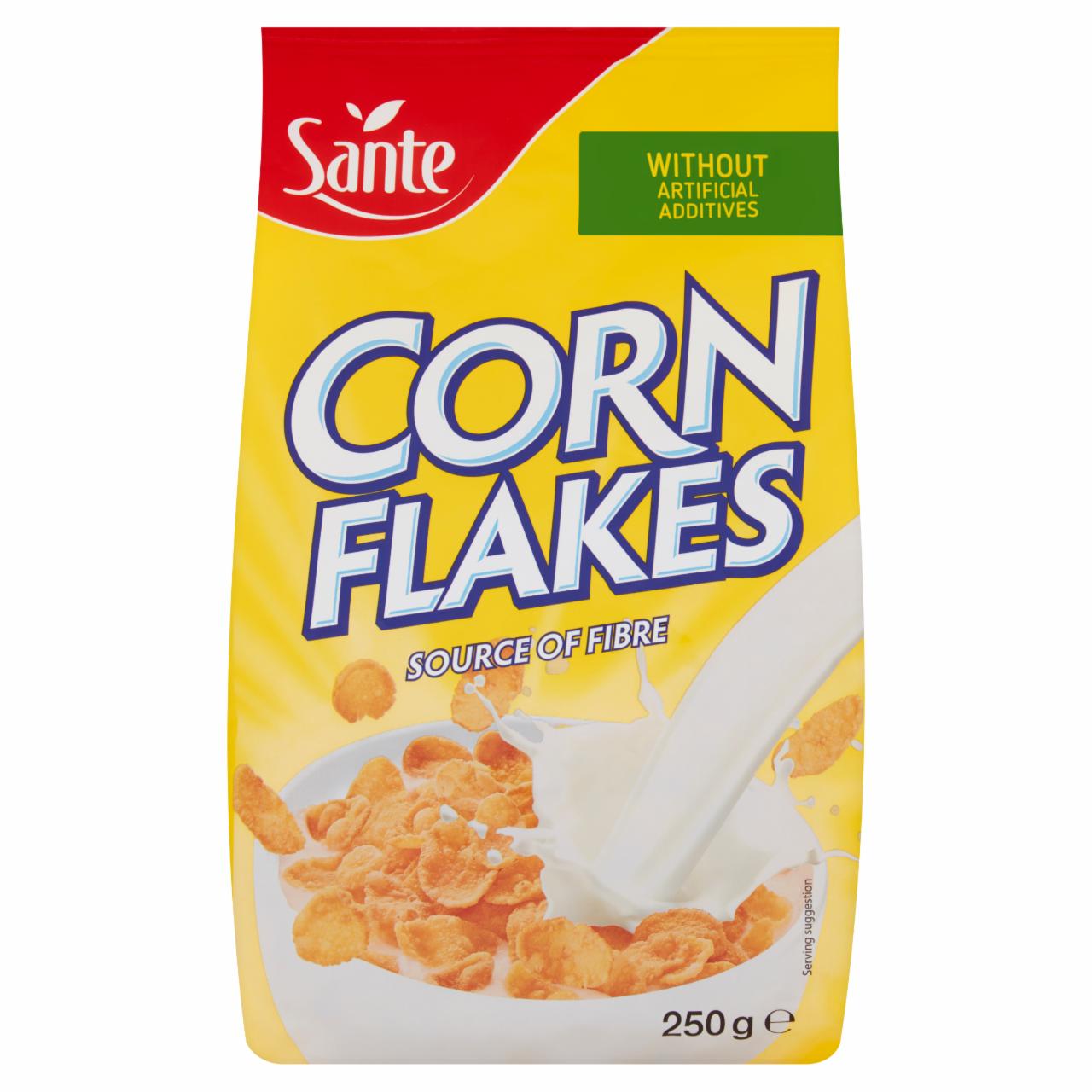 Zdjęcia - Sante Corn Flakes Płatki kukurydziane 250 g