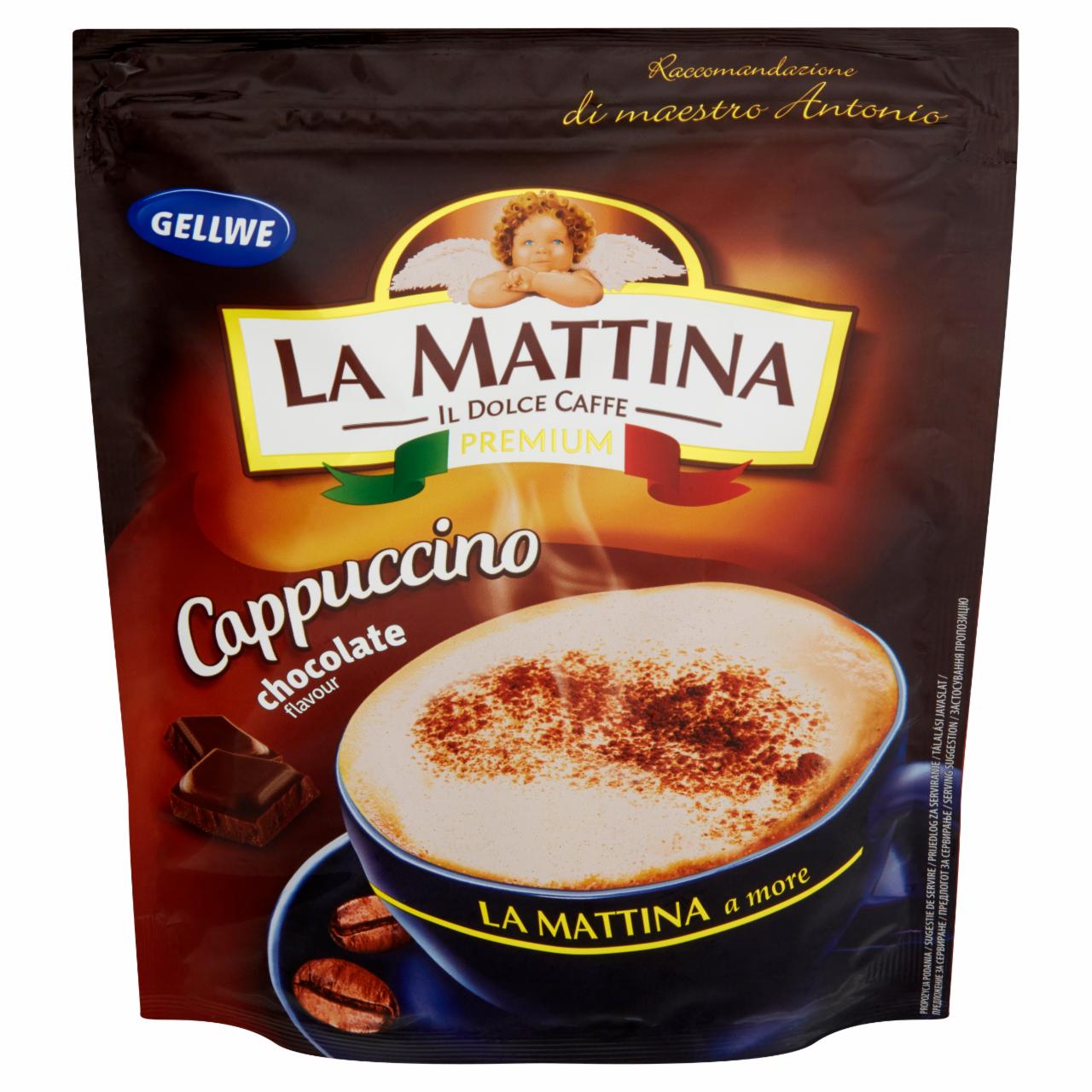 Zdjęcia - Gellwe La Mattina Napój kawowy Cappuccino o smaku czekoladowym 100 g