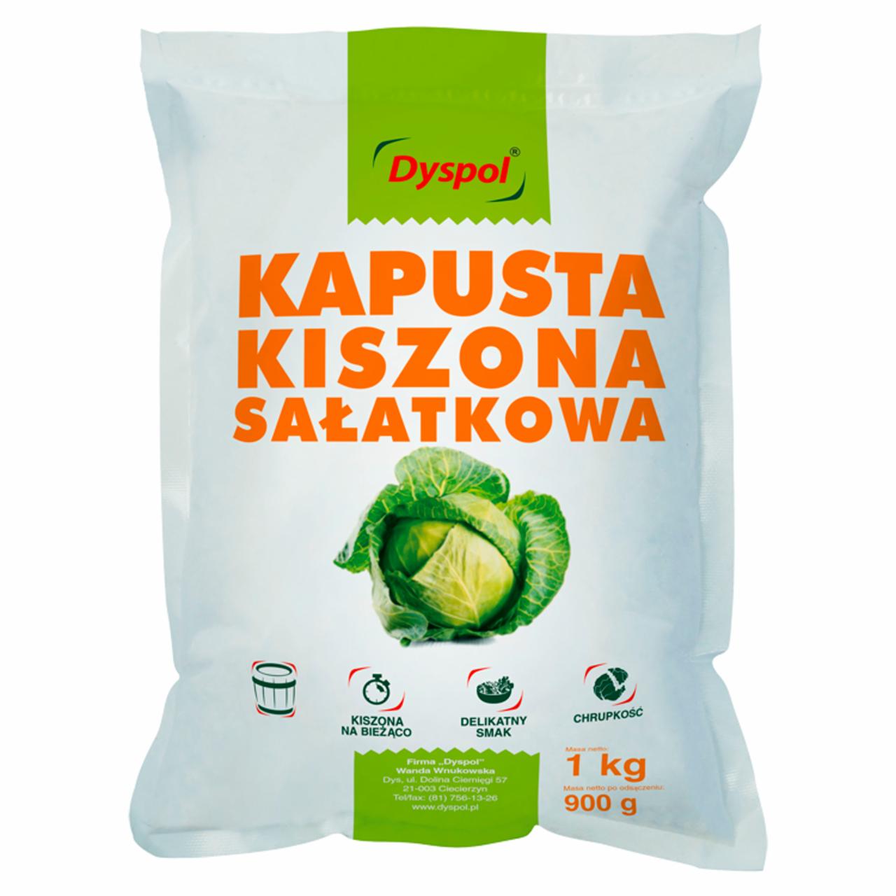 Zdjęcia - Dyspol Kapusta kiszona sałatkowa 1 kg