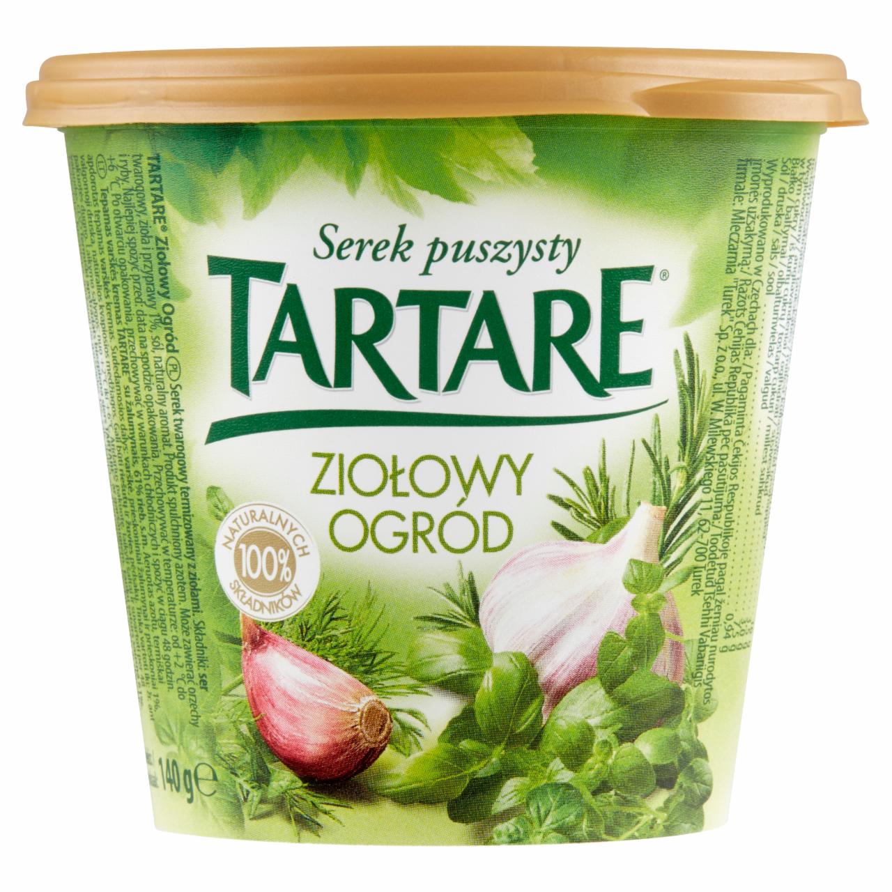 Zdjęcia - Tartare Serek puszysty ziołowy ogród 140 g