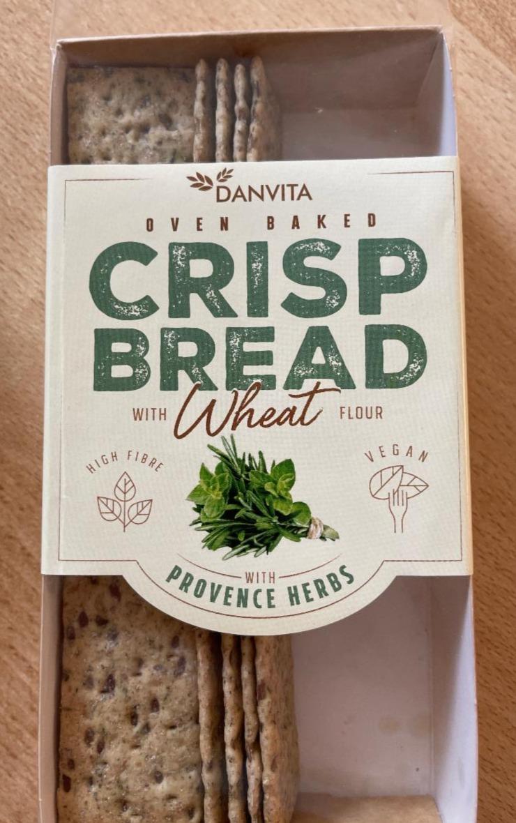 Zdjęcia - Crisp Bread with Wheat flour with Provence herbs Danvita