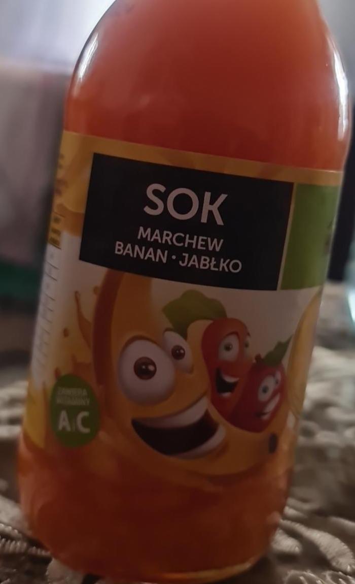 Zdjęcia - Sok Marchew Banan Jabłko Home Drink