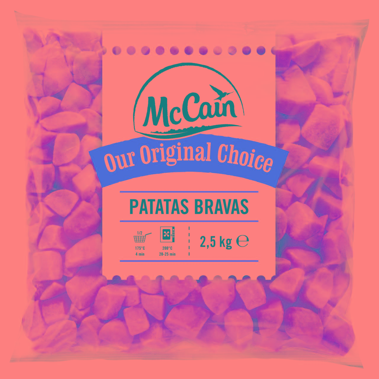 Zdjęcia - McCain Our Original Choice Nieregularnie pocięte kawałki ziemniaka 2,5 kg