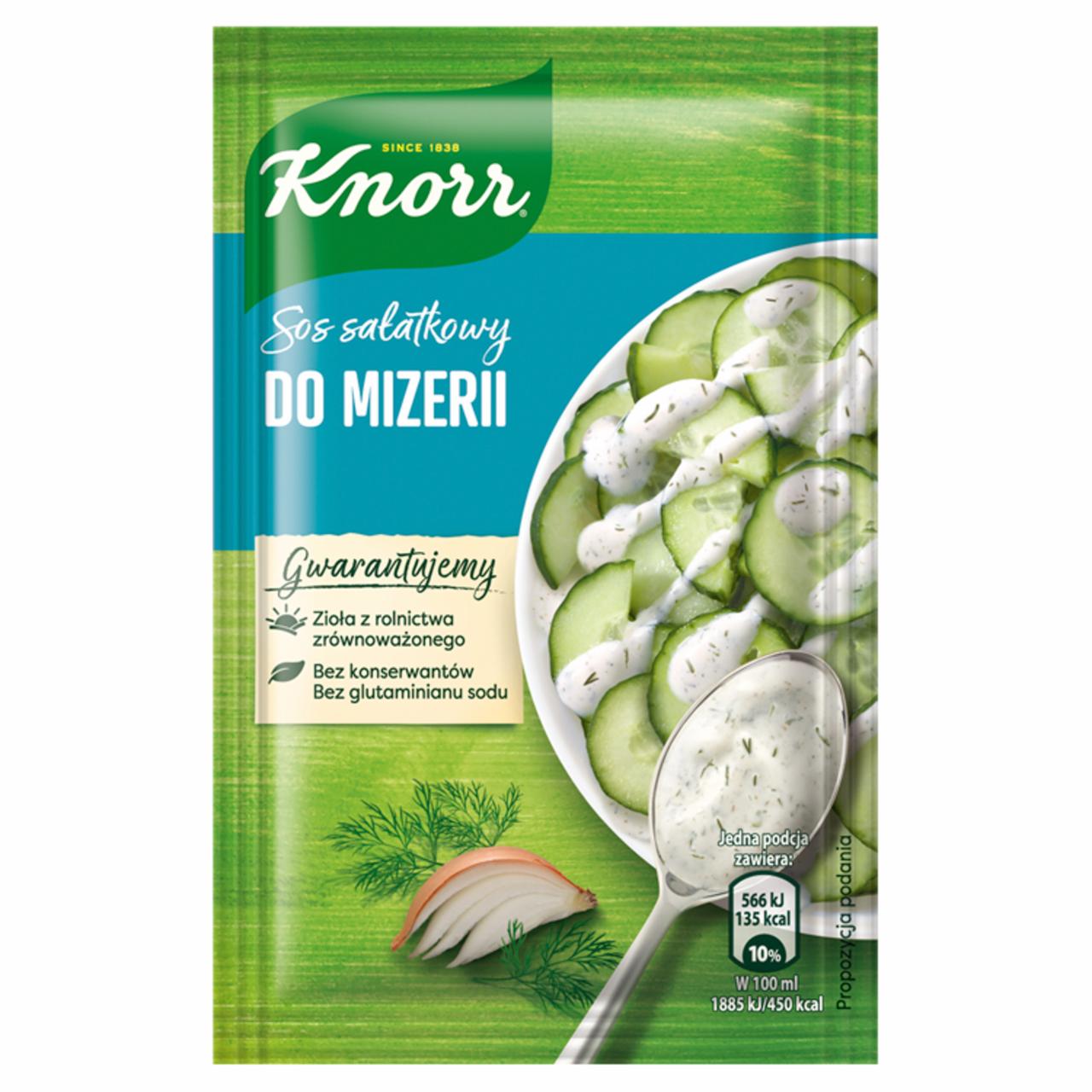 Zdjęcia - Knorr Sos sałatkowy do mizerii 10 g